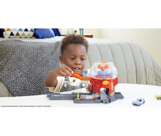 Hot wheels city magazin de bomboane Hot wheels city magazin de bomboane