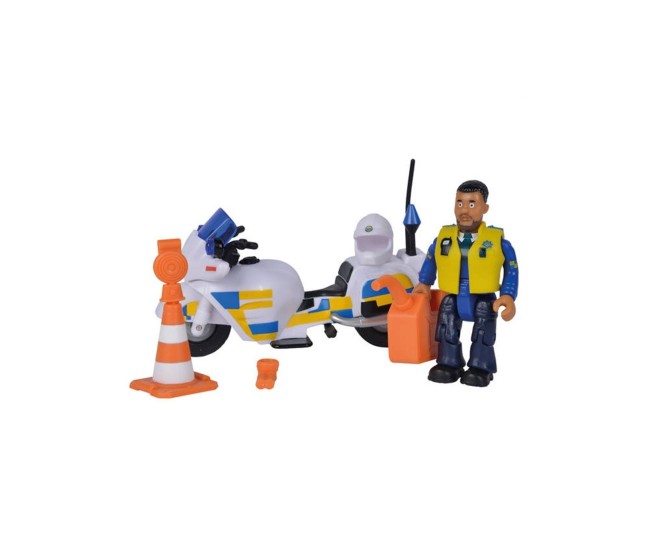 Sam police motocicleta figurina Sam police motocicleta figurina