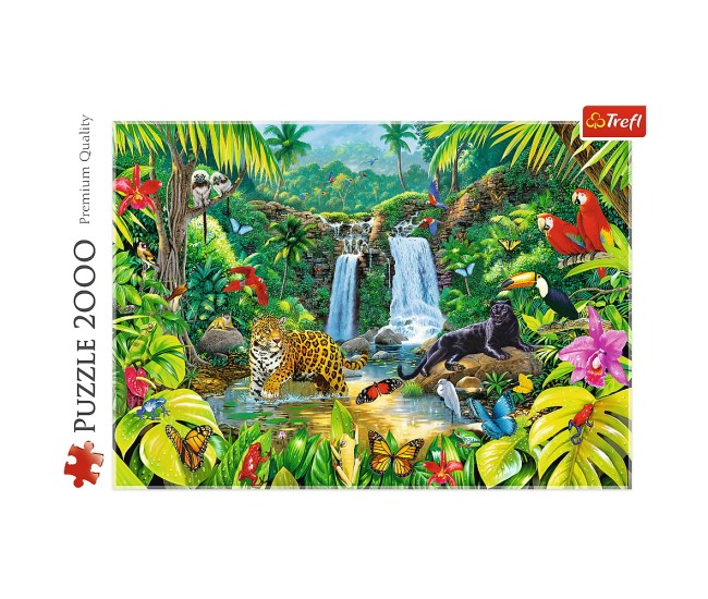 Puzzle trefl 2000 padurea tropicala Puzzle trefl 2000 padurea tropicala