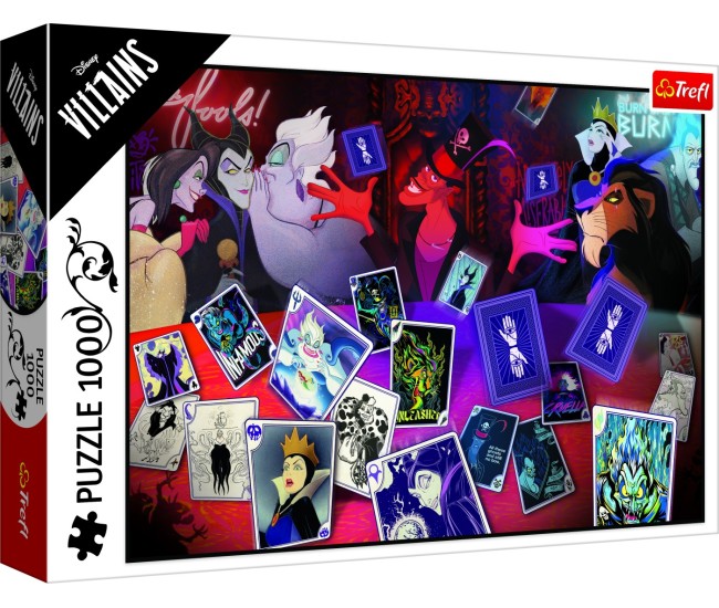 Puzzle trefl 1000 disney villains doar cartile bune Puzzle trefl 1000 disney villains doar cartile bune