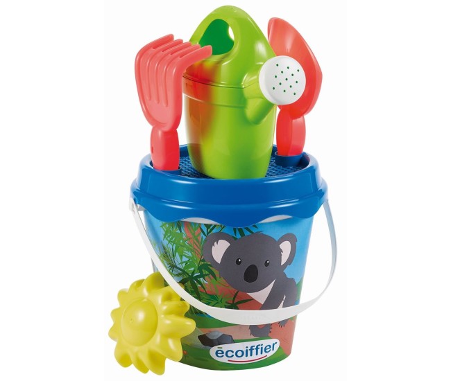Ecoiffier galetusa koala cu accesorii de nisip 17cm Ecoiffier galetusa koala cu accesorii de nisip 17cm