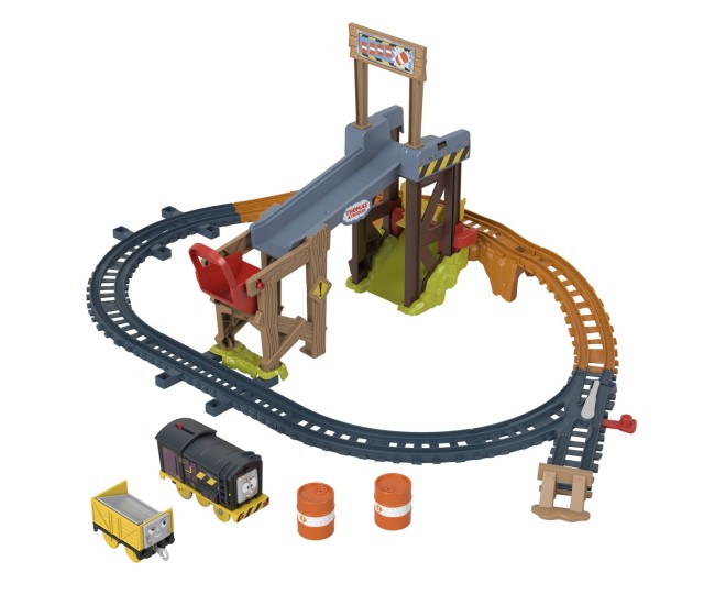 Thomas set de constructie ridica si incarca marfa cu diesel Thomas set de constructie ridica si incarca marfa cu diesel