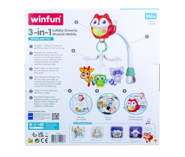 Winfun proiector 3 in 1 vulpita Winfun proiector 3 in 1 vulpita