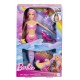 Barbie color change papusa sirena cu par roz Barbie color change papusa sirena cu par roz