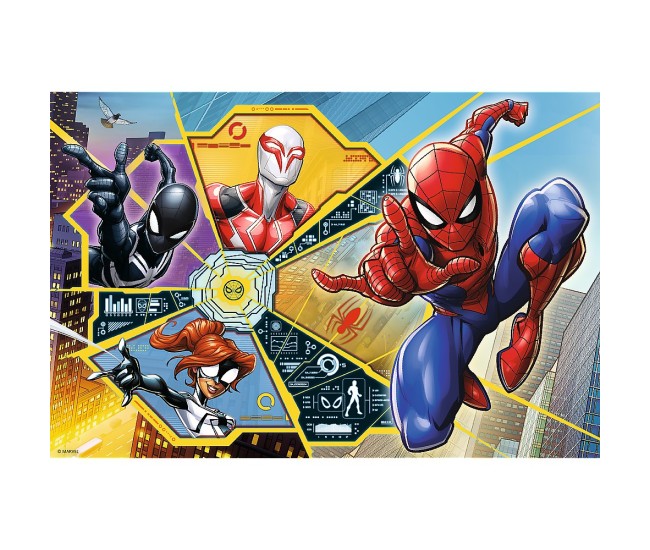 Puzzle trefl 60 spiderman panza de paianjen Puzzle trefl 60 spiderman panza de paianjen
