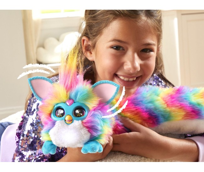 Furby dj furblets jucarie interactiva curcubeu Furby dj furblets jucarie interactiva curcubeu
