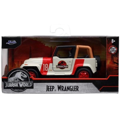 Jurassic world masinuta metalica jeep wrangler scara 1 la 32 Jurassic world masinuta metalica jeep wrangler scara 1 la 32