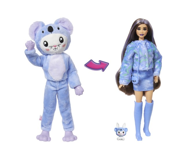 Barbie papusa barbie cutie reveal iepuras urs koala Barbie papusa barbie cutie reveal iepuras urs koala