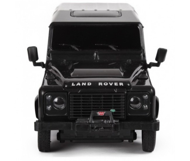 Masina cu telecomanda land rover defender negru cu scara 1 la 24 Masina cu telecomanda land rover defender negru cu scara 1 la 24