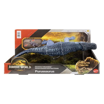 Jurassic world renasterea dinozaur gigantic purussaurus interactiv