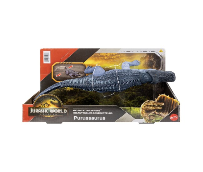 Jurassic world renasterea dinozaur gigantic purussaurus interactiv