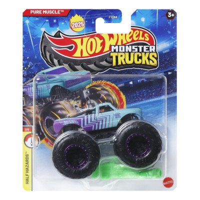 Hot wheels monster truck masinuta pure muscle scara 1:64