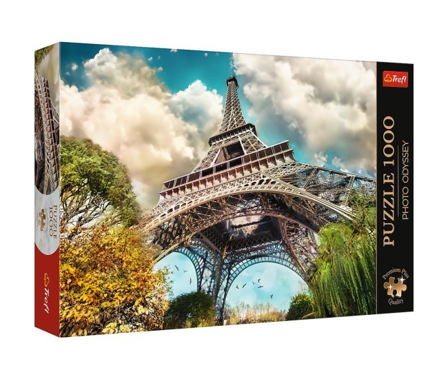 Puzzle trefl 1000 premium plus photo odyssey turnul eiffel paris Puzzle trefl 1000 premium plus photo odyssey turnul eiffel paris