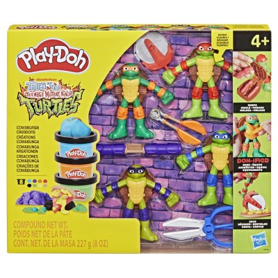 Play doh povestiri cu testoase ninja adolescente mutante set plastelina creatii cowabunga Play doh povestiri cu testoase ninja adolescente mutante set plastelina creatii cowabunga