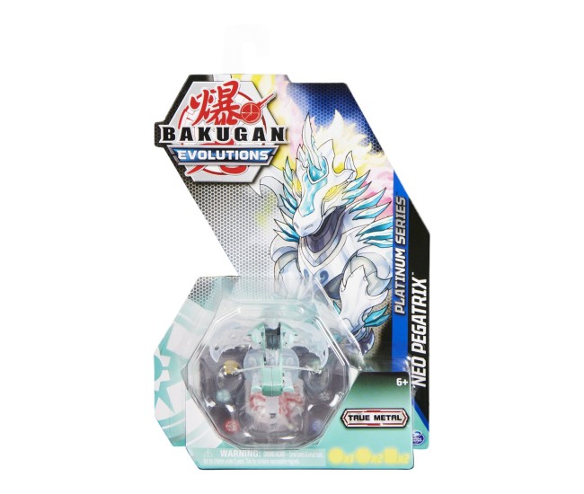 Bakugan s4 figurina metalica neo pegatrix alb Bakugan s4 figurina metalica neo pegatrix alb