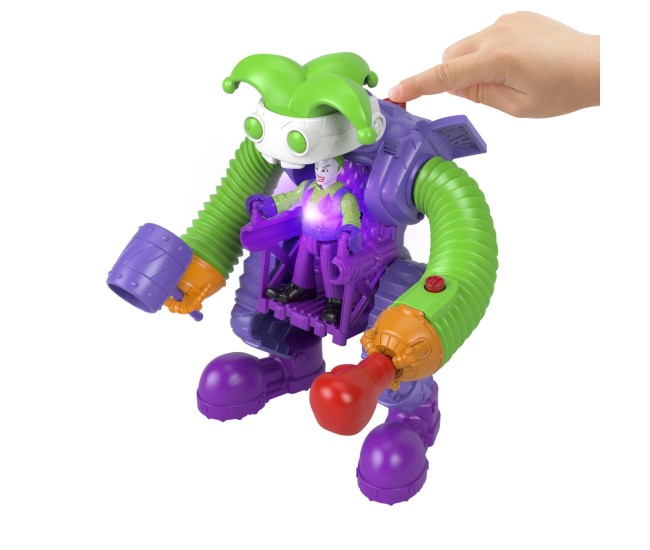 Fisher price imaginext dc super friends vehicul cu figurina joker Fisher price imaginext dc super friends vehicul cu figurina joker