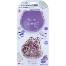 3 in 1 forme animale pentru sandwich, melii, unicorn si pisica