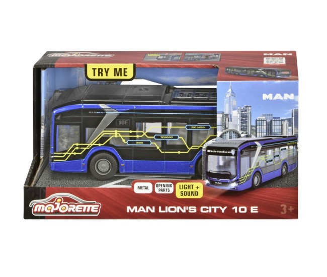 Majorette autobuz electric man lion s city 10e 22cm Majorette autobuz electric man lion s city 10e 22cm