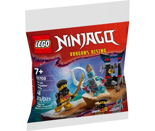 Lego ninjago batalia dintre arin si dragonian 30700