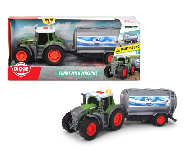Dickie fendt tractor cu cisterna de lapte Dickie fendt tractor cu cisterna de lapte