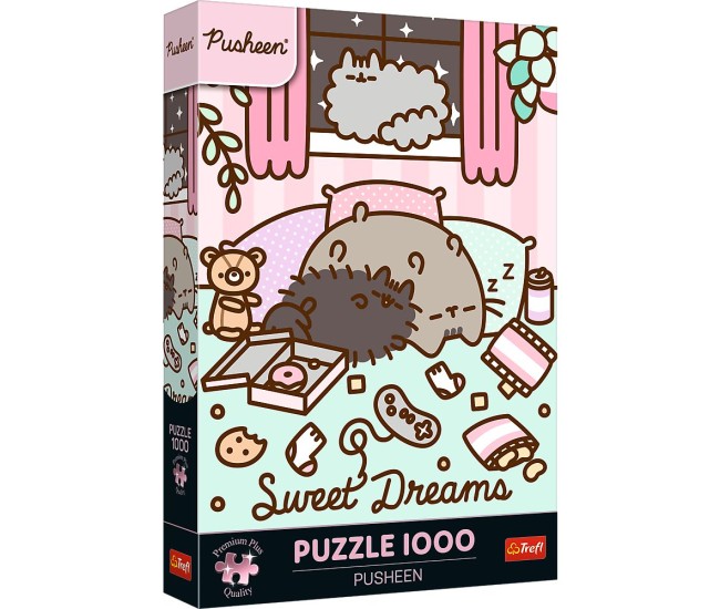 Puzzle trefl 1000 premium plus pusheen vise placute Puzzle trefl 1000 premium plus pusheen vise placute