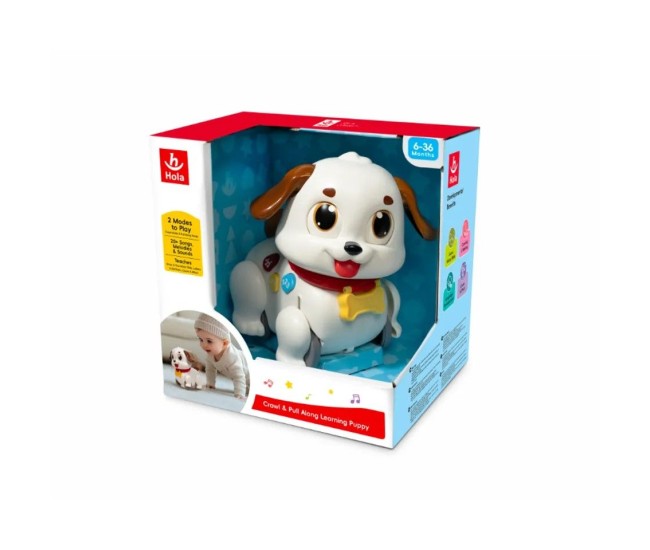 Catelus interactiv cu sunete si lumini Catelus interactiv cu sunete si lumini