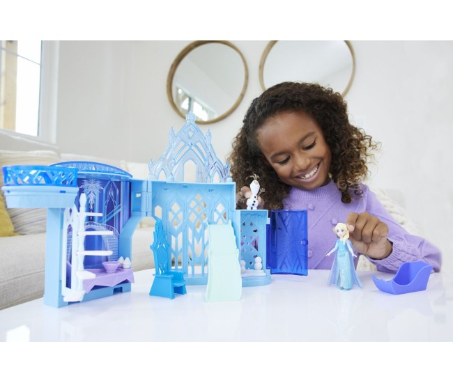 Disney frozen set de joaca papusa elsa si castelul de gheata cu accesorii Disney frozen set de joaca papusa elsa si castelul de gheata cu accesorii