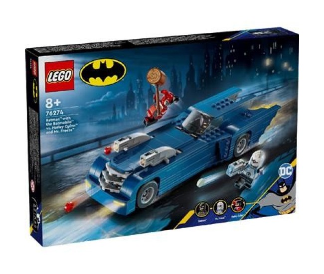 Lego super heroes batman cu al sau batmobile 76274 Lego super heroes batman cu al sau batmobile 76274