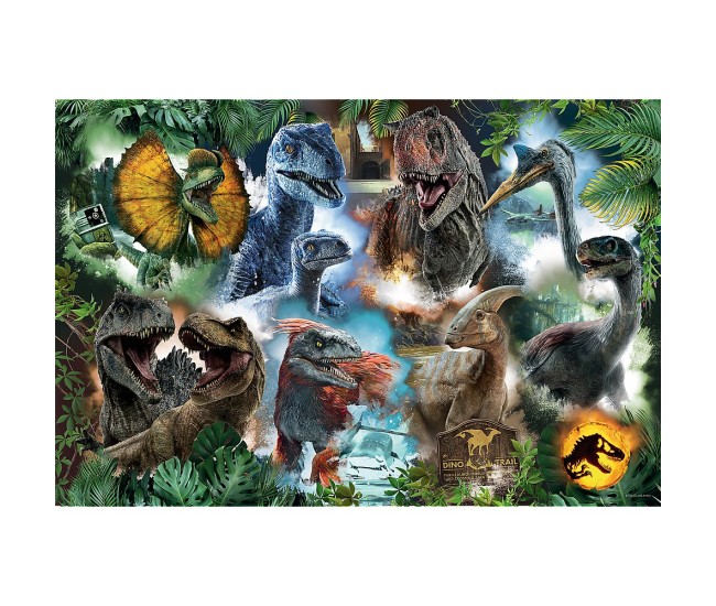 Puzzle trefl 300 jurrasic world dinozaurii favoriti Puzzle trefl 300 jurrasic world dinozaurii favoriti