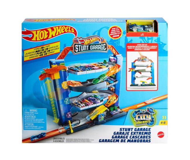 Hot wheels garajul cu cascadorii Hot wheels garajul cu cascadorii