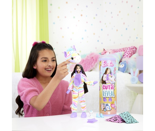 Barbie papusa barbie cutie reveal zebra Barbie papusa barbie cutie reveal zebra
