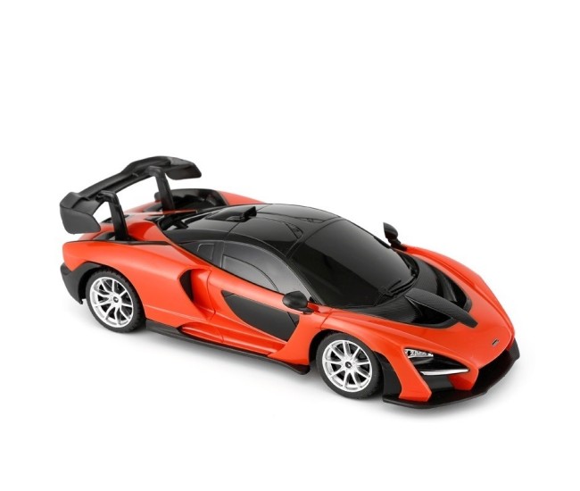 Masina cu telecomanda mclaren senna portocaliu cu scara 1 la 24 Masina cu telecomanda mclaren senna portocaliu cu scara 1 la 24