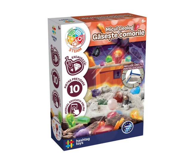 Set micul geolog gaseste comorile