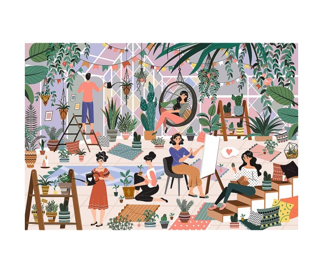 Puzzle trefl uft 1500 vibe botanic Puzzle trefl uft 1500 vibe botanic