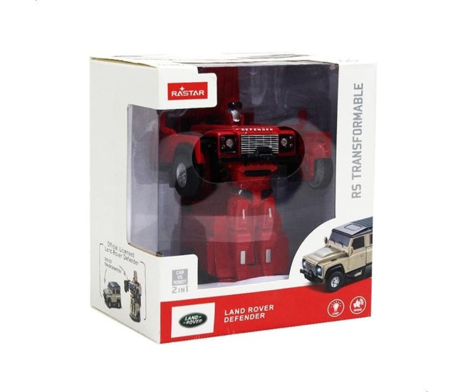 Masinuta metalica convertibila land rover defender rosu cu scara 1 la 32 Masinuta metalica convertibila land rover defender rosu cu scara 1 la 32