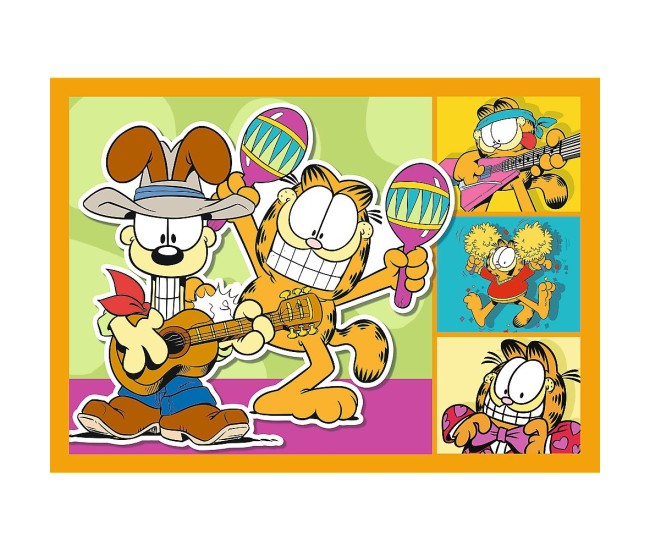 Puzzle 4in1 lui garfield ii place lasagna Puzzle 4in1 lui garfield ii place lasagna