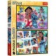 Puzzle trefl 2x200 disney lilo si stitch viata fericita Puzzle trefl 2x200 disney lilo si stitch viata fericita