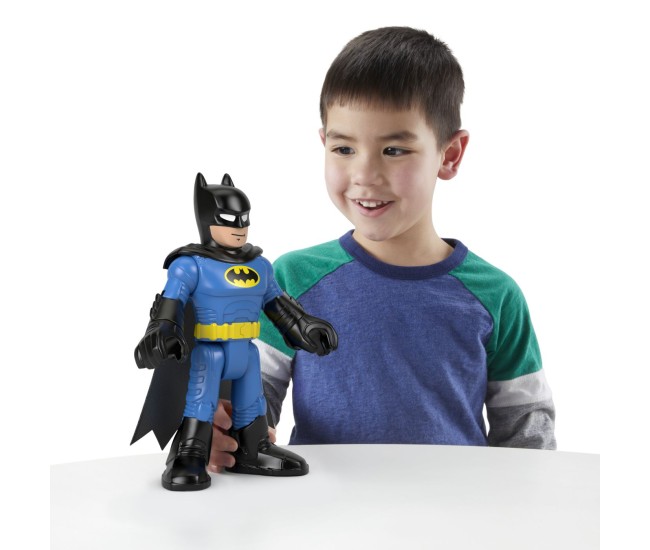 Fisher price imaginext dc super friends figurina batman xl cu costum albastru Fisher price imaginext dc super friends figurina batman xl cu costum albastru