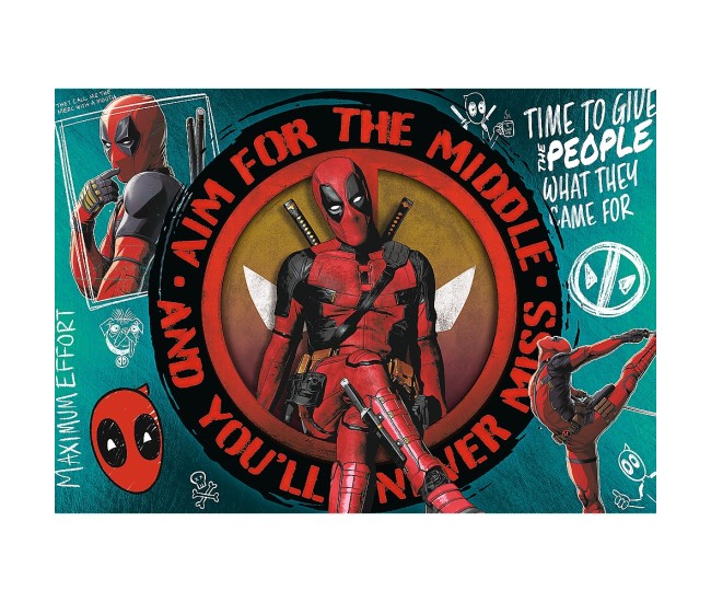 Puzzle trefl 1000 premium plus marvel deadpool si wolverine Puzzle trefl 1000 premium plus marvel deadpool si wolverine