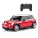 Masina cu telecomanda mini cooper rosie cu scara 1 la 24 Masina cu telecomanda mini cooper rosie cu scara 1 la 24