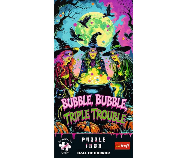 Puzzle trefl 1000 premium plus sala groazei vrajitoare Puzzle trefl 1000 premium plus sala groazei vrajitoare