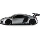 Masina cu telecomanda audi r8 argintiu cu scara 1 la 24