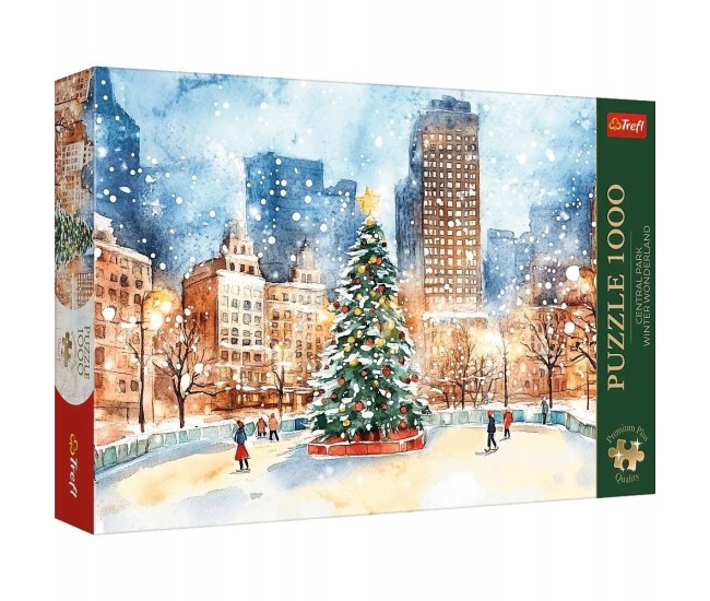 Puzzle trefl 1000 premium plus central park usa winter wonderland Puzzle trefl 1000 premium plus central park usa winter wonderland