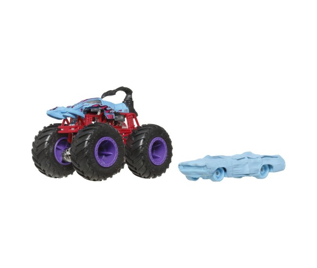 Hot wheels monster truck si masinuta metalica scorpedo
