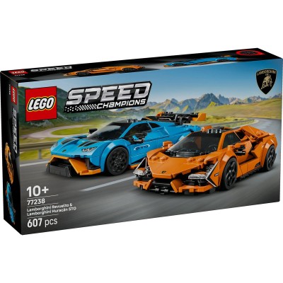 Lego speed champions lamborghini revuelto si huracan sto 77238