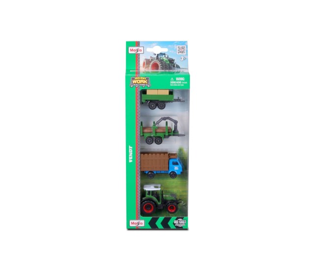 Maisto set 4 utiliaje agricole fendt Maisto set 4 utiliaje agricole fendt