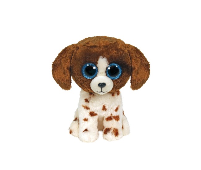 Plus ty 15cm caine maro alb Plus ty 15cm caine maro alb