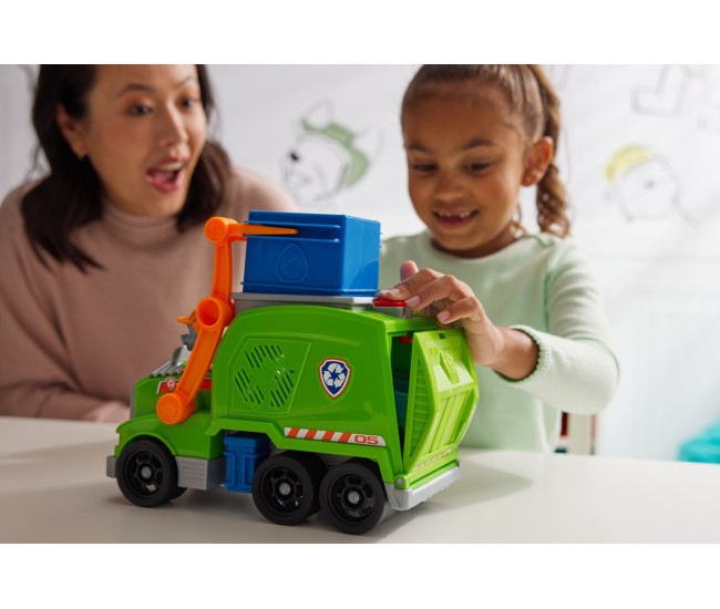 Patrula catelusilor rocky si camionul de reciclare crush n roll Patrula catelusilor rocky si camionul de reciclare crush n roll