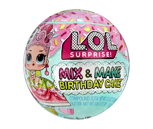 L.o.l. surprise! mix&make birthday cake papusa tots L.o.l. surprise! mix&make birthday cake papusa tots