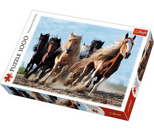 Puzzle trefl 1000 cai la galop Puzzle trefl 1000 cai la galop
